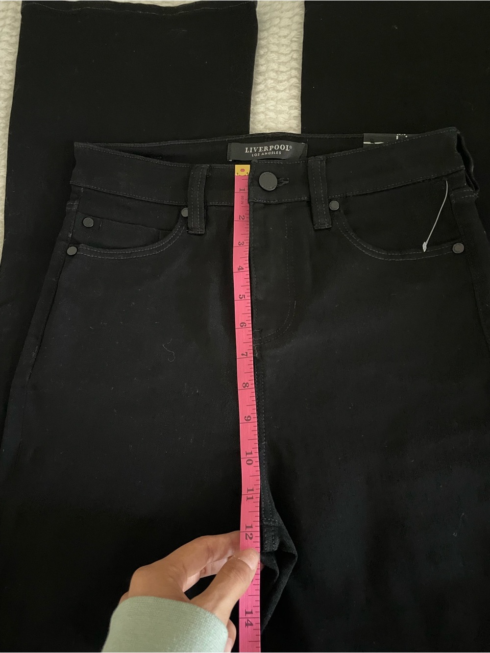 Liverpool | Lucy High-Rise Bootcut Pants in Black | Women’s Pants | NWT - Picture 12 of 13
